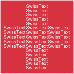 Swiss Text Logo.